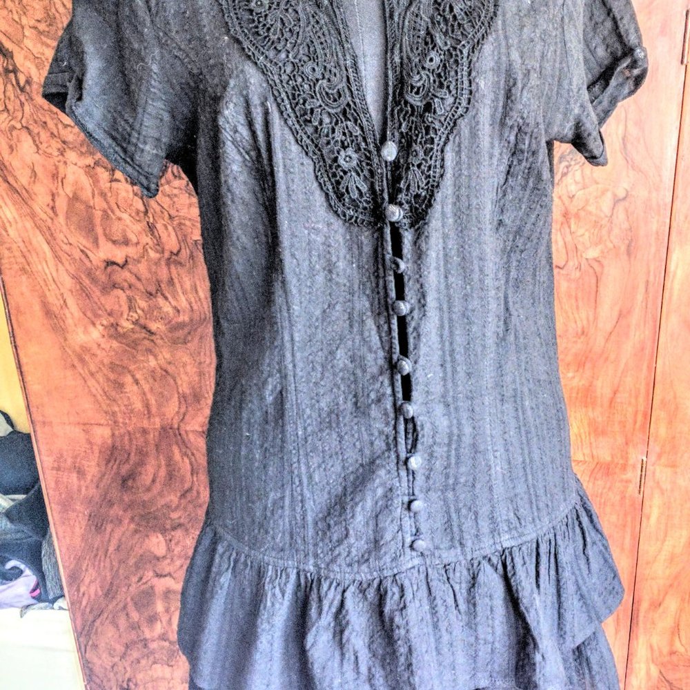 Cotton + Candy Black dress size S